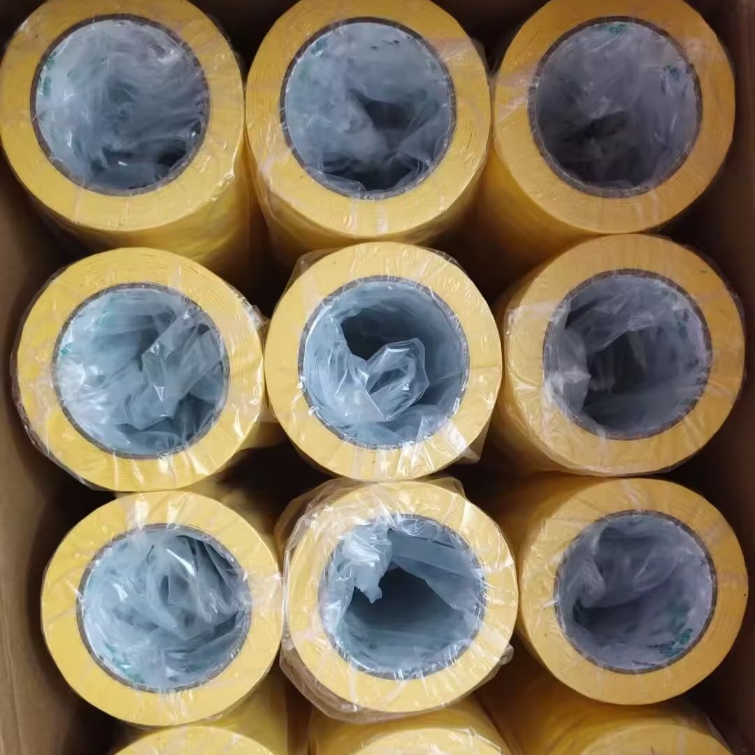 Single Shrink with logo Car Paint Masking Tape It Leaves No Traces After Removing the Residue Covering of sharp Edges Usage